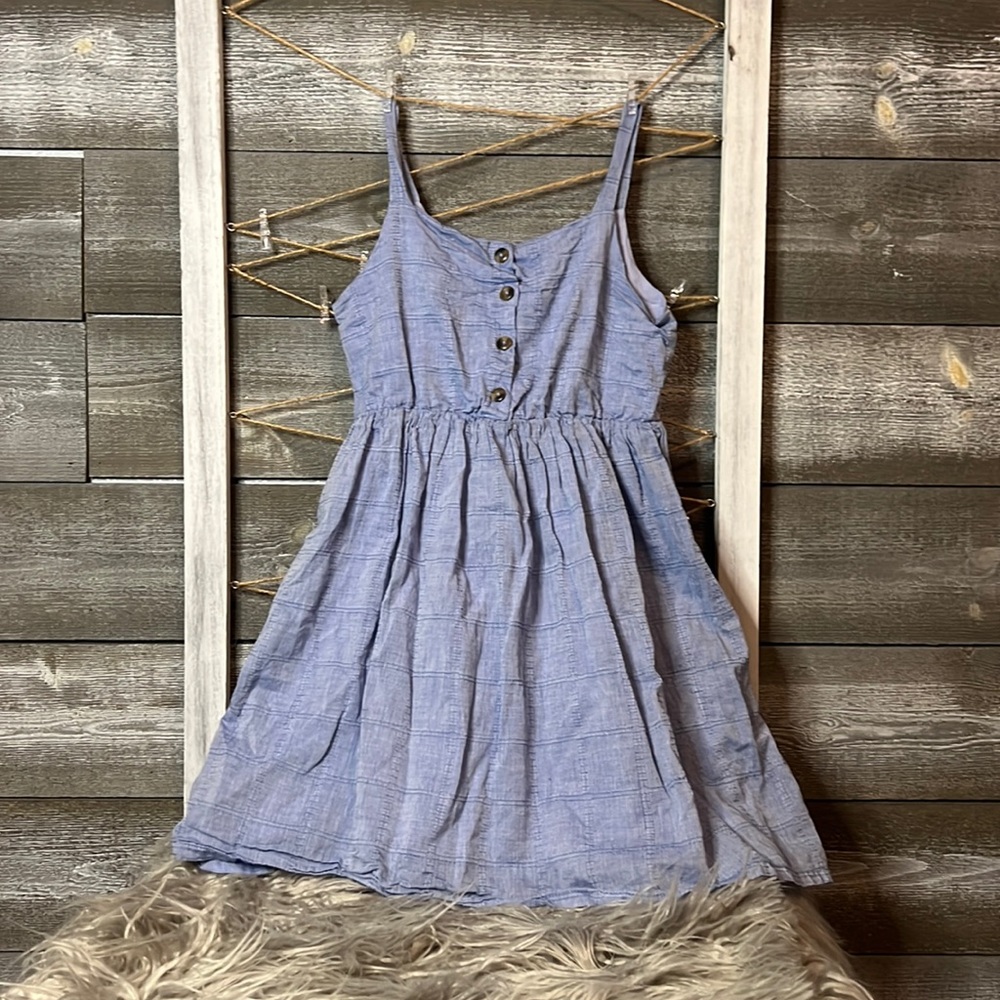 Blue dress